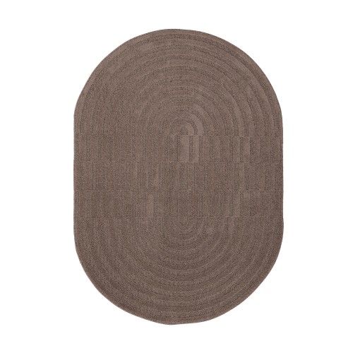 img-Οβάλ Χαλί Jazz 2972A TAUPE Royal Carpet - 160 x 230 cm