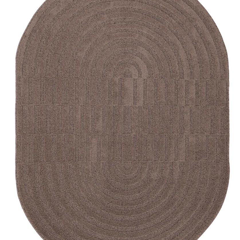 Οβάλ Χαλί Jazz 2972A TAUPE Royal Carpet - 160 x 230 cm