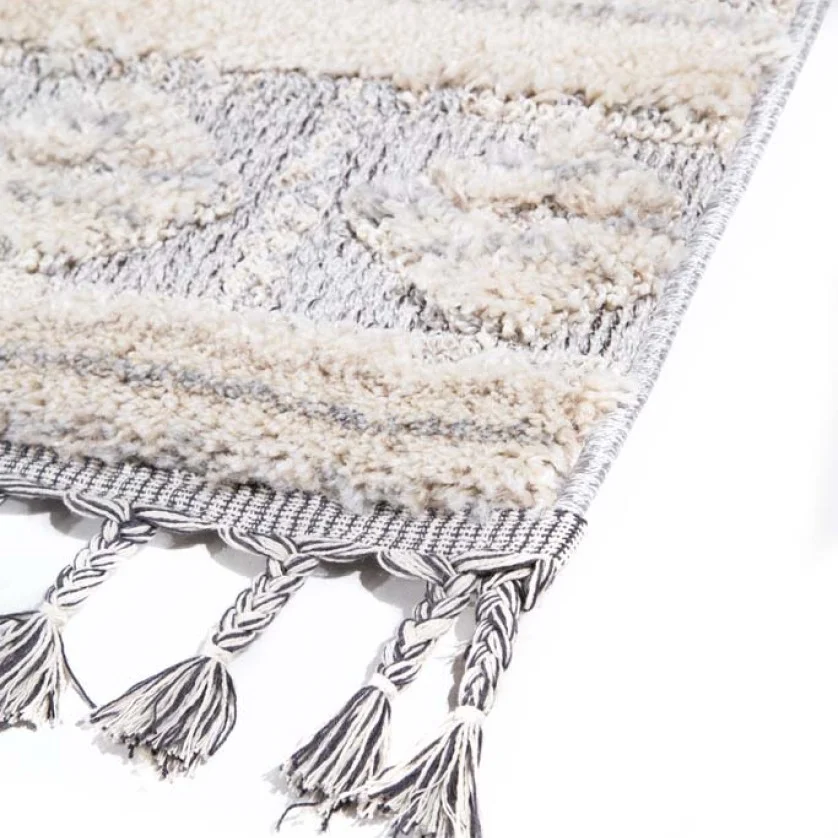 Χαλί La Casa 725A WHITE L.GRAY Royal Carpet - 67 x 140 cm Χαλί La Casa 725A WHITE L.GRAY Royal Carpet - 67 x 140 cm
