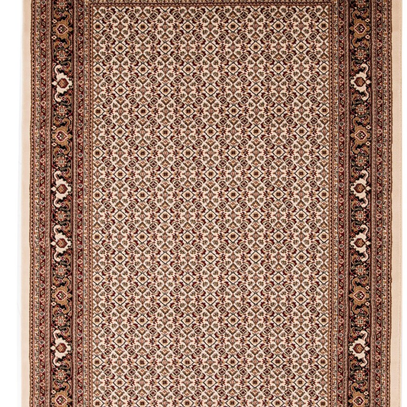 Κλασικό Χαλί Teheran 3924 CREAM BLACK Royal Carpet - 67 x 500 cm