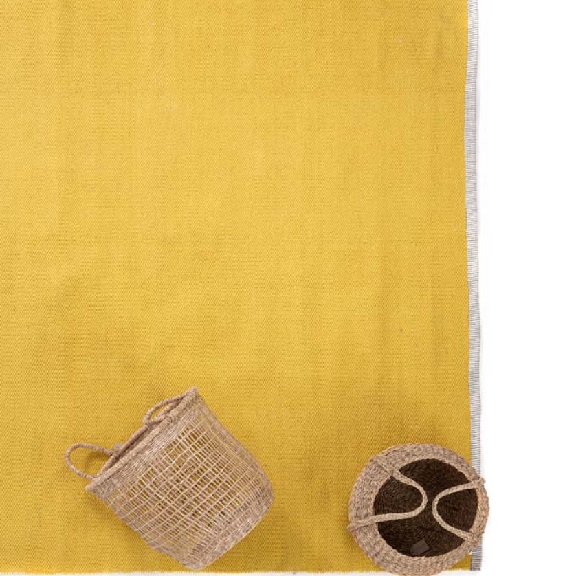 Χαλί Urban Cotton Kilim Arissa Yellow Royal Carpet - 130 x 190 cm