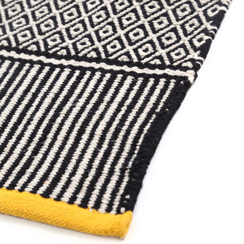 Χαλί Urban Cotton Kilim BE4061 Gold Royal Carpet - 130 x 190 cm Χαλί Urban Cotton Kilim BE4061 Gold Royal Carpet - 130 x 190 cm