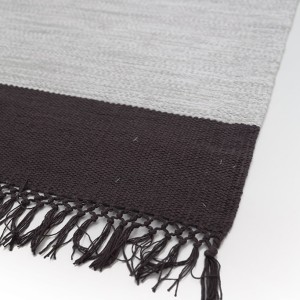 img-Χαλί Urban Cotton Kilim Flitter Black Royal Carpet - 130 x 190 cm