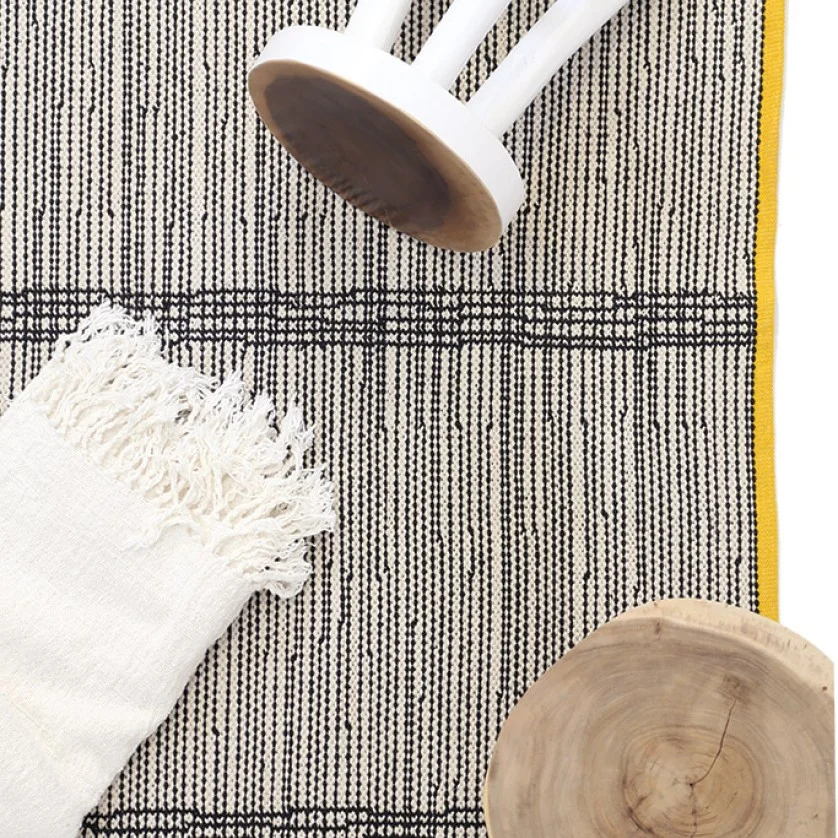 Χαλί Urban Cotton Kilim Marshmallow Old Gold Royal Carpet - 130 x 190 cm Χαλί Urban Cotton Kilim Marshmallow Old Gold Royal Carpet - 130 x 190 cm