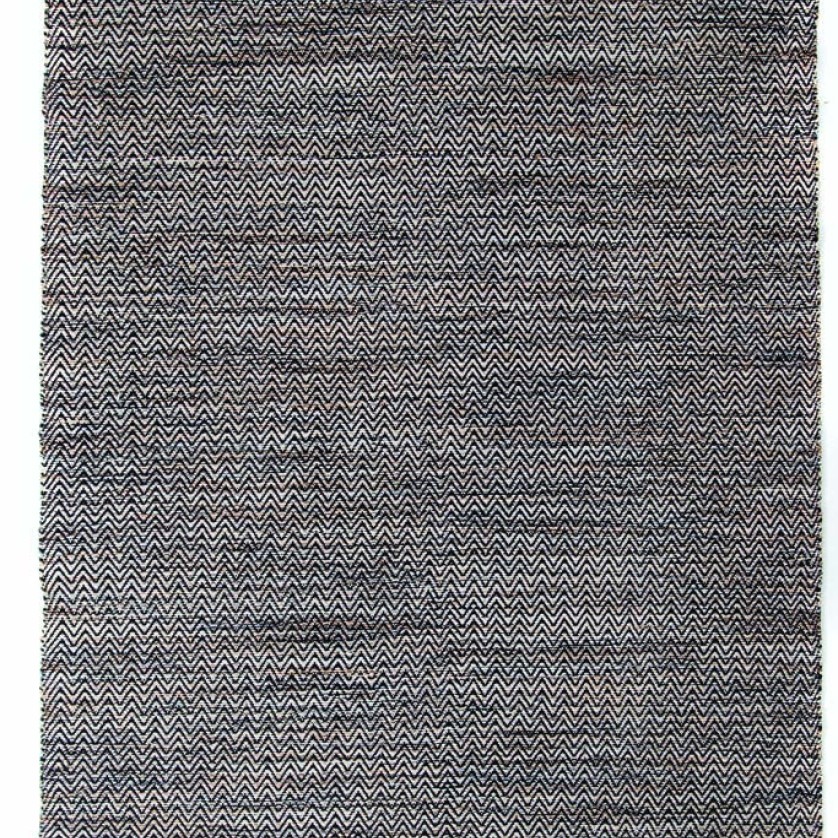 Χαλί Urban Cotton Kilim Venza Black Royal Carpet - 160 x 230 cm