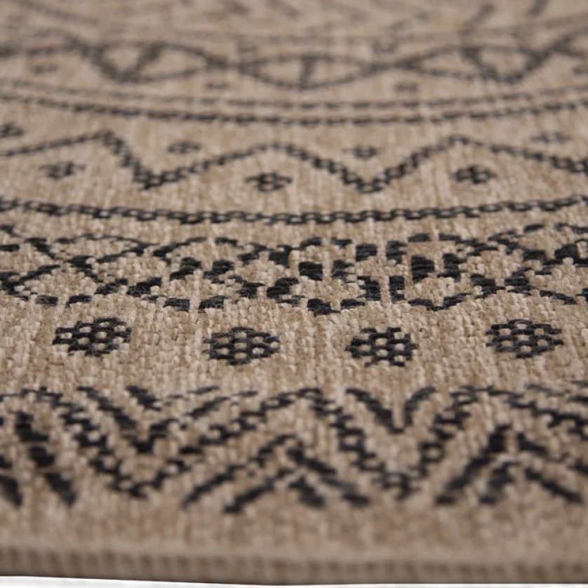 Ψάθα Avanos 8894 BLACK Royal Carpet - 160 x 160 cm Ψάθα Avanos 8894 BLACK Royal Carpet - 160 x 160 cm