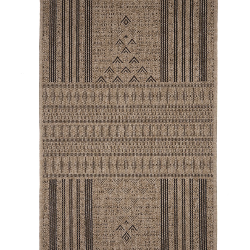 Ψάθα Avanos 9012 BLACK Royal Carpet - 80 x 150 cm