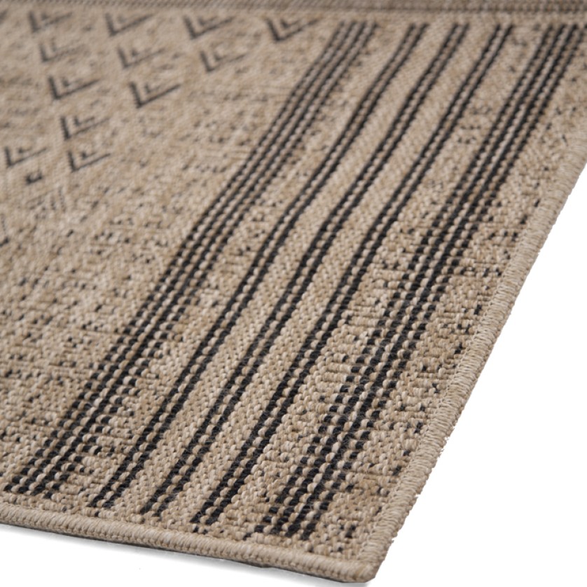 Ψάθα Avanos 9012 BLACK Royal Carpet - 80 x 150 cm