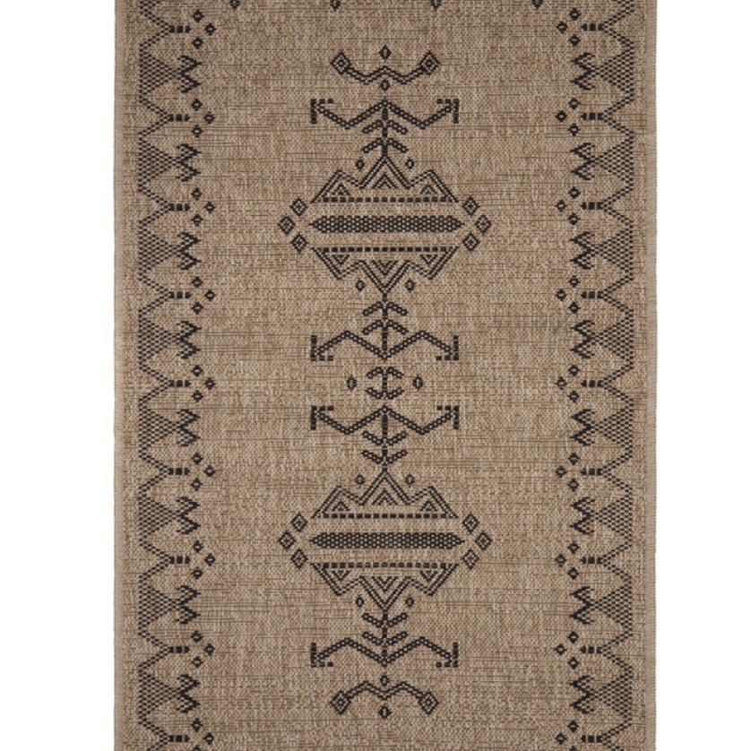 Ψάθα Avanos 9090 BLACK Royal Carpet - 80 x 150 cm