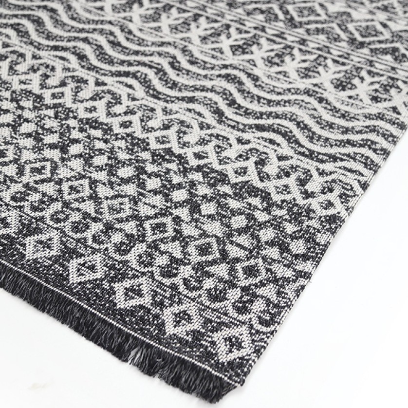 Χαλί Casa Cotton BLACK 22077 Royal Carpet - 157 x 230 cm