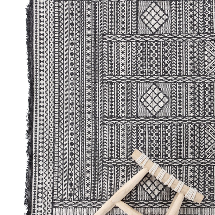 Χαλί Casa Cotton BLACK 22094 Royal Carpet - 157 x 230 cm