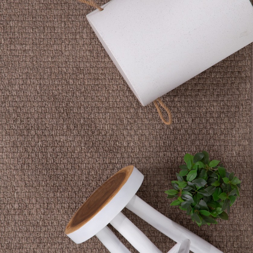 Ψάθα Eco 3555 4 BROWN Royal Carpet - 130 x 190 cm