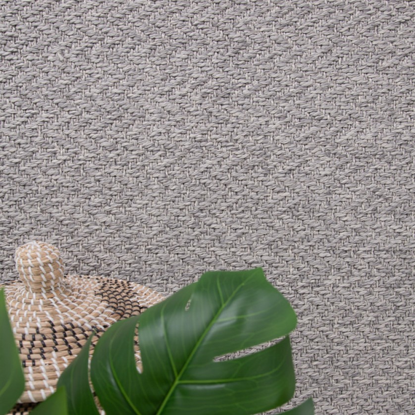 Ψάθα Eco 3584 5 GREY Royal Carpet - 200 x 290 cm