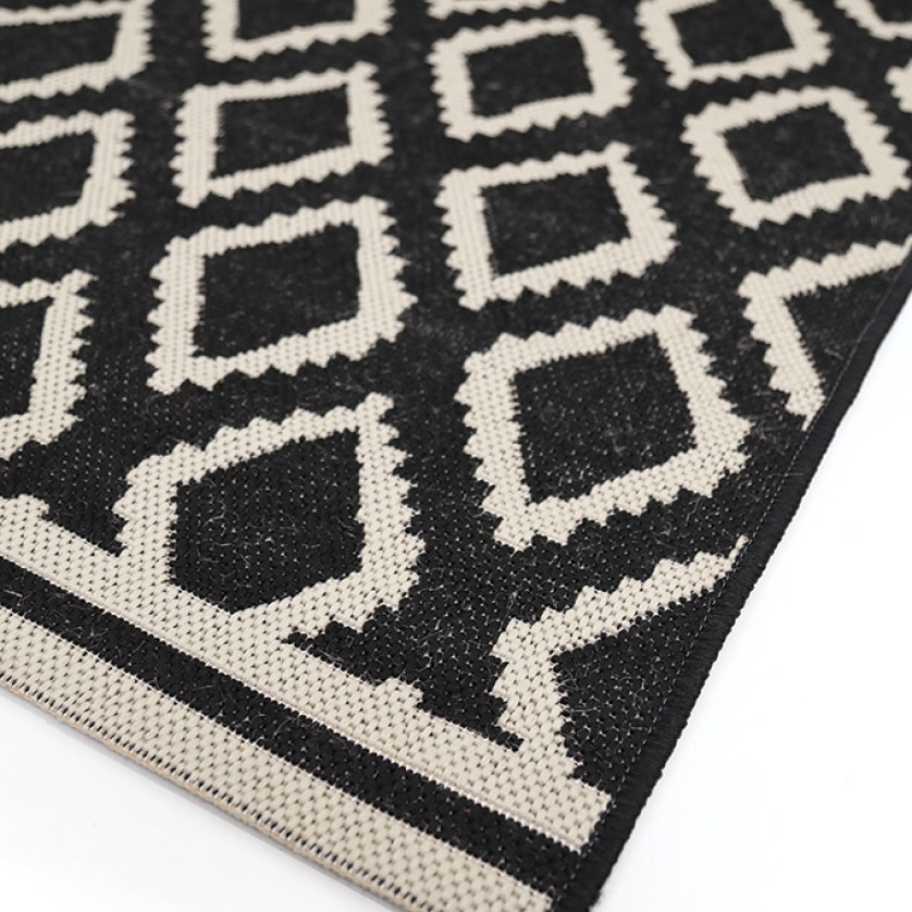 Ψάθα Flox BLACK 3 Royal Carpet - 67 x 140 cm