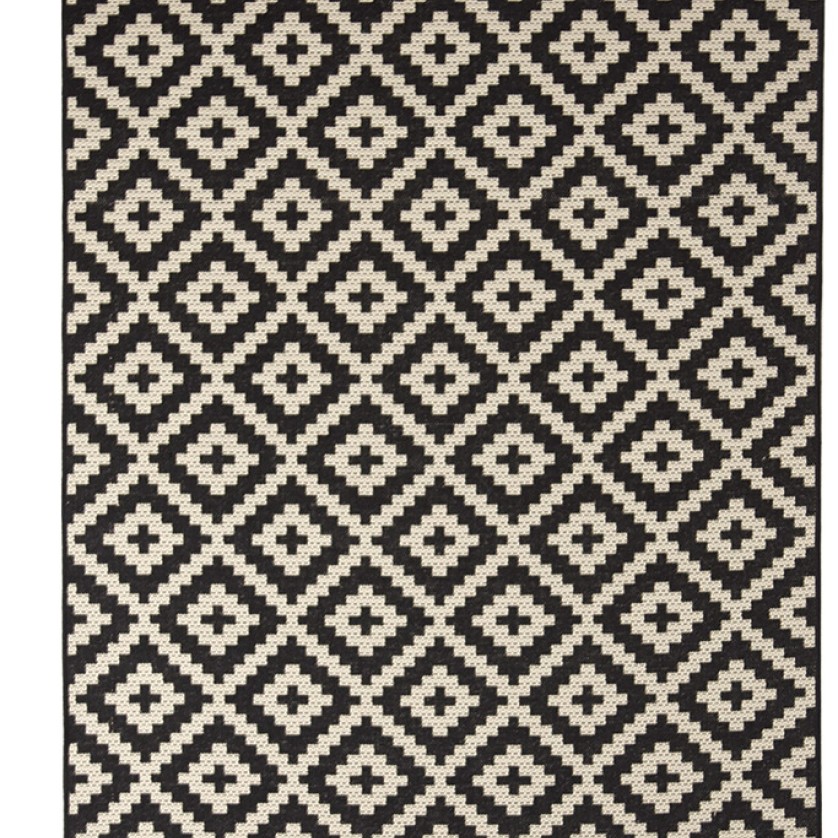 Ψάθα Flox BLACK 721K Royal Carpet - 160 x 235 cm