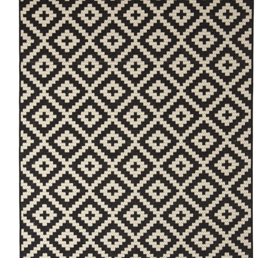 Ψάθα Flox BLACK 721K Royal Carpet - 160 x 235 cm Ψάθα Flox BLACK 721K Royal Carpet - 160 x 235 cm