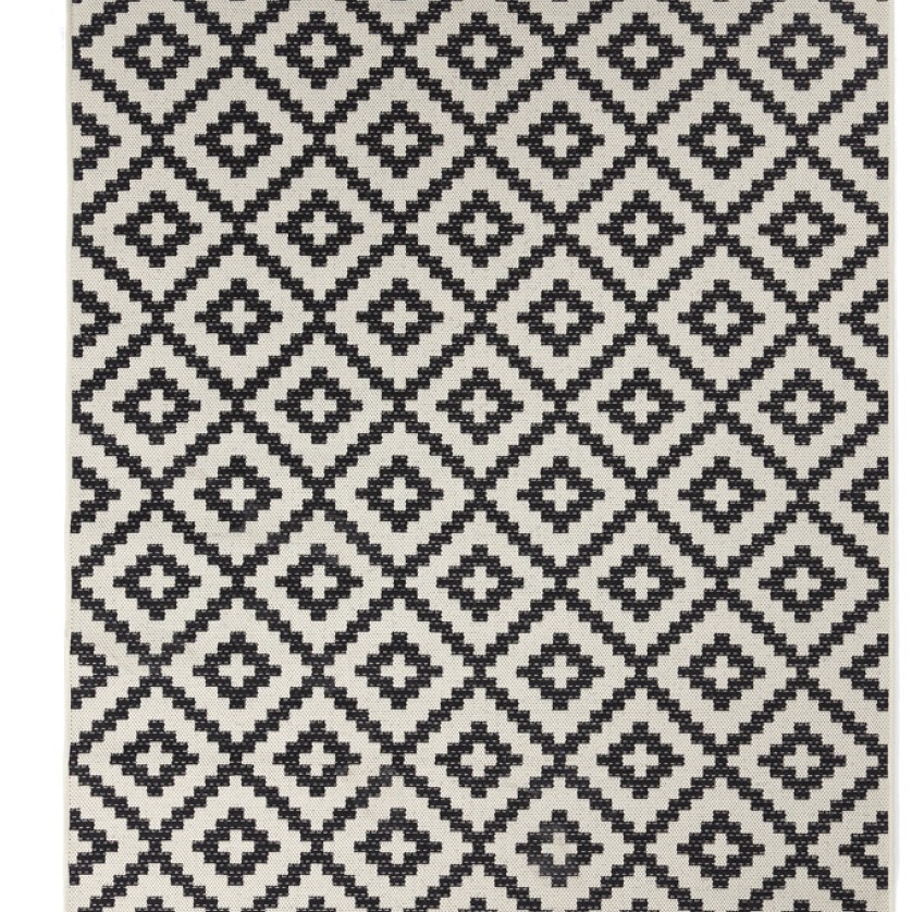 Ψάθα Flox BLACK 721W Royal Carpet - 67 x 240 cm