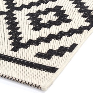 img-Ψάθα Flox BLACK 721W Royal Carpet - 140 x 200 cm