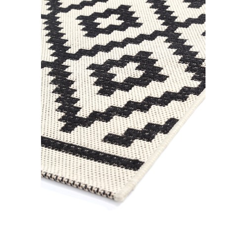 img-Ψάθα Flox 721W BLACK Royal Carpet - 67 x 140 cm