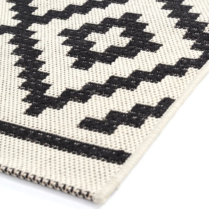 Ψάθα Flox BLACK 721W Royal Carpet - 140 x 200 cm Ψάθα Flox BLACK 721W Royal Carpet - 140 x 200 cm