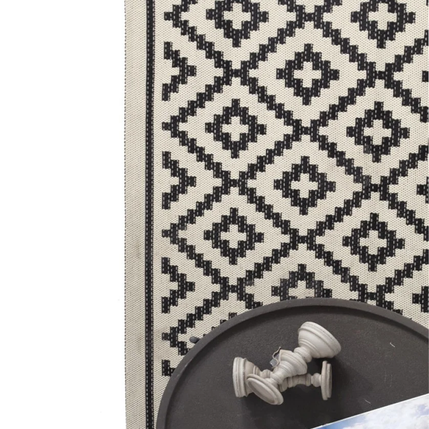 Ψάθα Flox BLACK 721W Royal Carpet - 140 x 200 cm Ψάθα Flox BLACK 721W Royal Carpet - 140 x 200 cm
