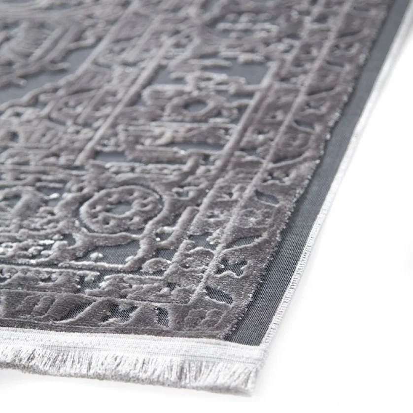 Χαλί Lotus Summer 2927 BLACK GREY Royal Carpet - 140 x 200 cm Χαλί Lotus Summer 2927 BLACK GREY Royal Carpet - 140 x 200 cm