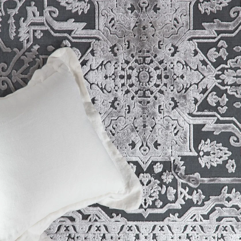 Χαλί Lotus Summer 2927 BLACK GREY Royal Carpet - 140 x 200 cm Χαλί Lotus Summer 2927 BLACK GREY Royal Carpet - 140 x 200 cm