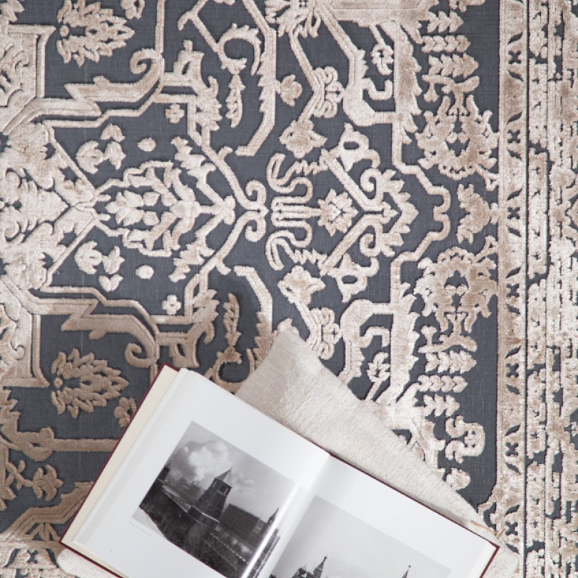 Χαλί Lotus Summer 2927 BLACK GOLD Royal Carpet - 140 x 200 cm