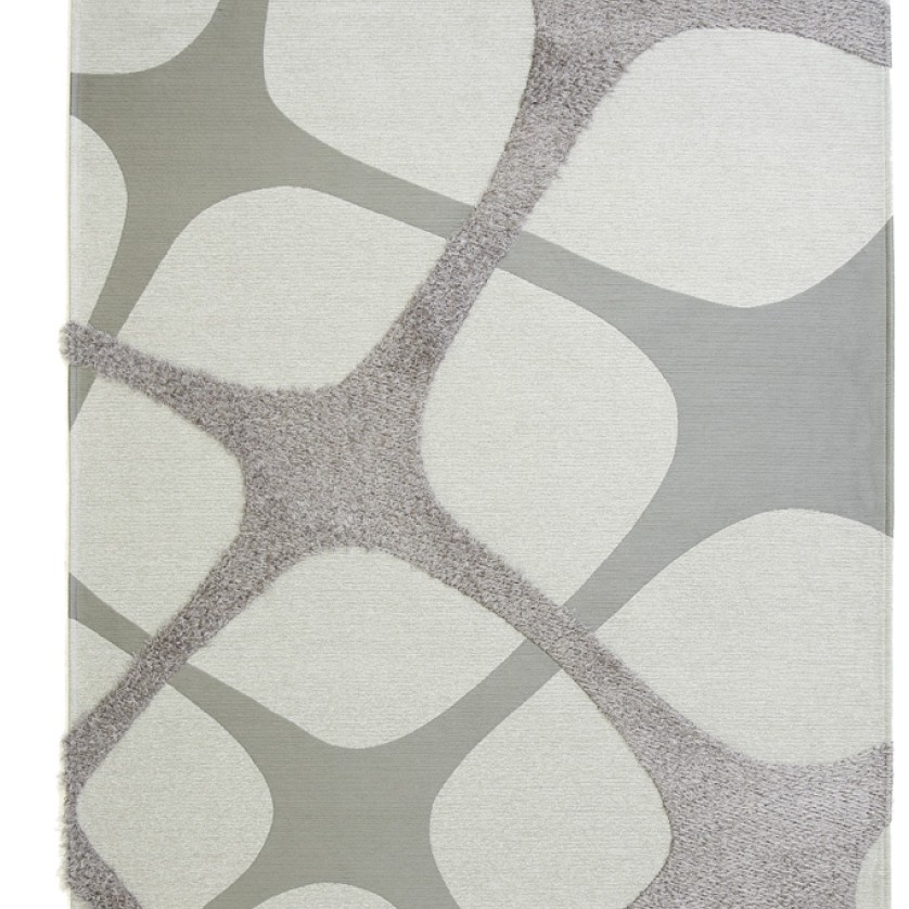 Χαλί Toscana Shaggy INNO WHITE SILVER Royal Carpet - 160 x 230 cm