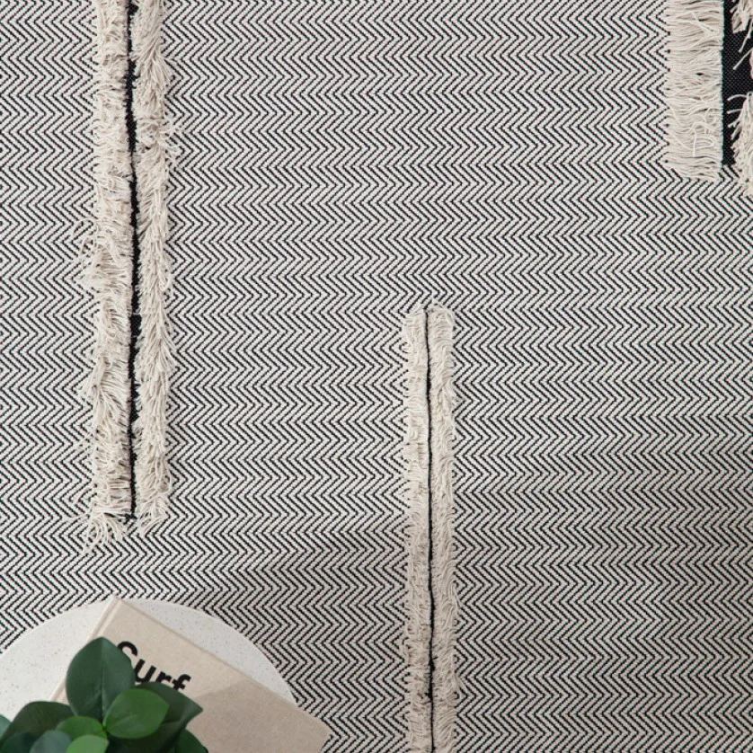 Χαλί Naturel 1026 BLACK COTTON Royal Carpet - 160 x 230 cm Χαλί Naturel 1026 BLACK COTTON Royal Carpet - 160 x 230 cm