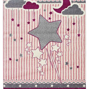 img-Παιδικό Χαλί 014 PINK 133 x 190 εκ.