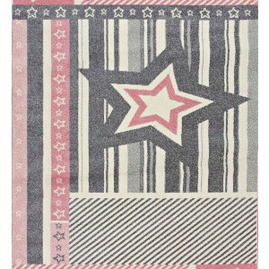 img-Παιδικό Χαλί 015 PINK 133 x 190 εκ.