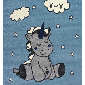 img-Παιδικό Χαλί 102 BLUE 133 x 190 εκ.