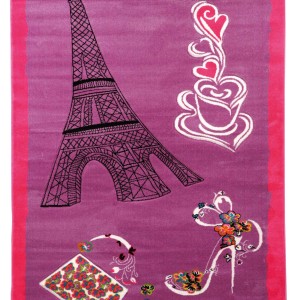 img-Παιδικό Χαλί 170 LILA 70 x 140 εκ.