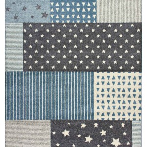 img-Παιδικό Χαλί 180 BLUE 160 x 230 εκ.