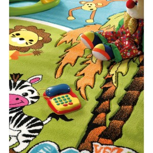 img-Παιδικό Χαλί 419 GREEN 90 x 150 εκ.
