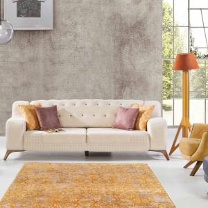 img-Χαλί 5903 BEIGE YELLOW 133 x 190 εκ.