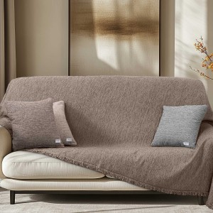 img-Διακοσμητικό Μαξιλάρι AKONIK BROWN Διακοσμητική μαξιλαροθήκη: 45 x 45 εκ.