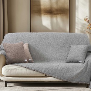 img-Διακοσμητικό Μαξιλάρι AKONIK GREY Διακοσμητική μαξιλαροθήκη: 45 x 45 εκ.