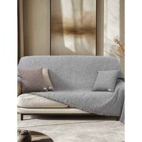 img-Ριχτάρι AKONIK GREY Ριχτάρι διθέσιου καναπέ: 170 x 250 εκ.