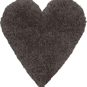img-Παιδικό Χαλί ANTHRACITE SHADE HEART 120 x 120 εκ.