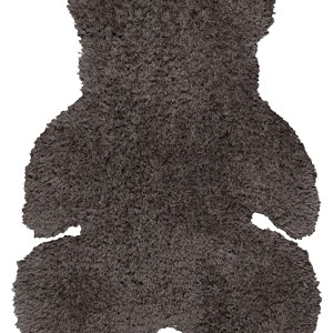 img-Παιδικό Χαλί ANTHRACITE SHADE TEDDY BEAR 120 x 140 εκ.