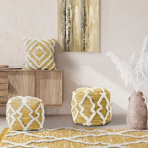 img-Χαλί ANTLER YELLOW 130 x 190 εκ.