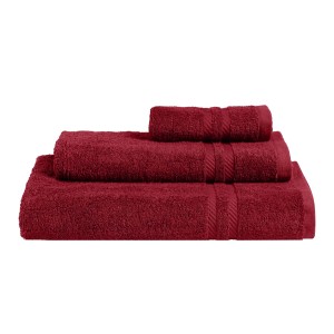 img-Πετσέτα AVELA BURGUNDY Πετσέτα μπάνιου: 80 x 150 εκ.