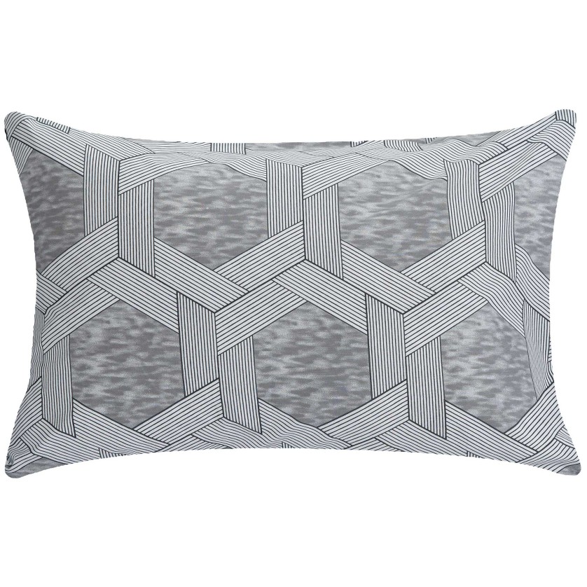 Σετ μαξιλαροθήκες AYLA Σετ μαξιλαροθήκες εμπριμέ 50x70 + 20 εκ.