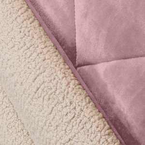 img-Κουβερτοπάπλωμα BLIZZARD PINK BEIGE Κουβερτοπάπλωμα υπέρδιπλο: 220 x 240 εκ.