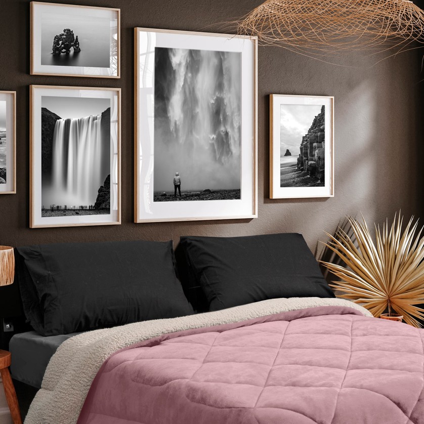 Κουβερτοπάπλωμα BLIZZARD PINK BEIGE Κουβερτοπάπλωμα υπέρδιπλο: 220 x 240 εκ.