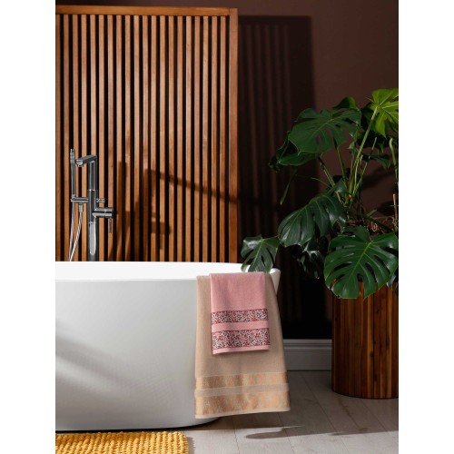img-Πετσέτα BLOOM BEIGE Πετσέτα μπάνιου: 80 x 150 εκ.
