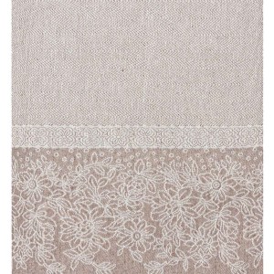 img-Ριχτάρι BLUMEN BEIGE Ριχτάρι διθέσιου καναπέ: 170 x 250 εκ.