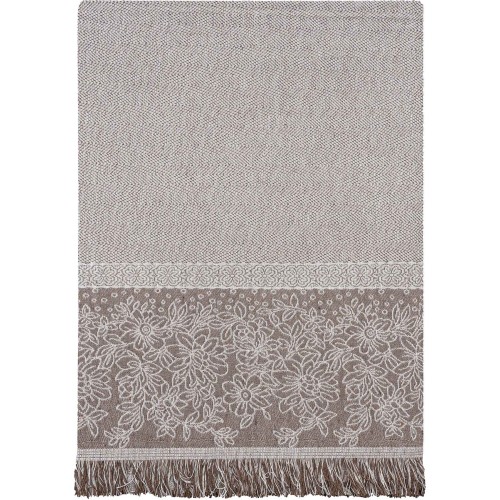 img-Ριχτάρι BLUMEN BROWN Ριχτάρι διθέσιου καναπέ: 170 x 250 εκ.